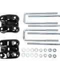 Rear Axle U Bolts And Plates Kit For Full Size 1500 Series Pickups And SUVs, aftermarket steel hardware set