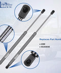 Heavy Duty Rear Window Shock Strut And Liftgate Opener Support For 2001 To 2007 Ford Escape Plus 2005 To 2007 Mercury Mariner, close-up of struts.