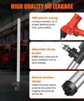 Heavy Duty 110V Electric Fuel Transfer Pump Delivering 1980W for quick diesel and oil transfers, showing ABS casing and adjustable buckle.