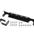 Universal Oil Cooler Mounting Bracket Kit For 330mm Aluminum Alloy Engine Oil Cooler Radiator Adapter Kit And Black Transmission Oil Cooler