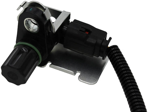 Top Drawer Rear Center Abs Wheel Speed Sensor Exact Oem Fit For Solid Braking And Smooth Cruising Built Heavy Duty With Corrosion Resistant Contacts, detailed view of sensor with connector and mounting bracket.