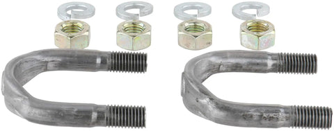 OE Replacement 1310 Series U Bolt Kit with U bolts, nuts, and washers for drivetrain upgrades