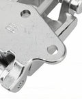 Heavy Duty Steel Rear Door Hinge Straight Swap Fit For Daily 2014 Onward Commercial Rig close-up of steel bracket.