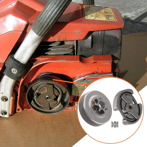 Beefed-Up 325-7T Sprocket And Clutch Drum Kit For Chainsaw Replacement Parts With Needle Bearing, Compatible With PP5020AV PP4818A Models