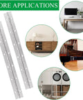 Heavy Duty 12 Inch Continuous Piano Hinge With Pre Drilled Holes Stainless Steel Cabinet Hardware used in various applications including furniture.