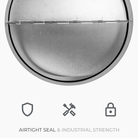 10 In Backdraft Damper With Thick Rubber Gasket Kicks Cold Drafts Out And Smooths Airflow For Range Hoods Bathroom Fans And HVAC Systems This Rugged One Way Duct Piece Installs Without Sweat And Holds Its Ground