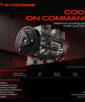 Heavy Duty AC Compressor With Clutch Assembly For Jeep Grand Cherokee WK2 3.6L 2016 to 2022 RS18 with 6 groove pulley.