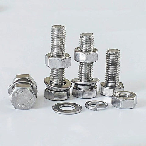 All In One 304 Stainless Steel M6 Hex Socket Head Cap Screws And Nuts Kit 50 Sets Fasteners For Tough Indoor Outdoor Projects Built To Last Weather Resistant Corrosion Proof And Easy To Install. M6 bolts, nuts, washers