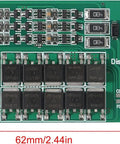 No Fuss Plug And Play 3S 60A Balance Charger Panel For 18650 Lithium Cell Packs with connectors and protective circuits.