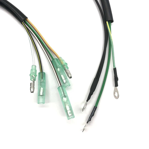 Wiring connectors of Mercury Outboard CDI Power Pack Switch Box Replacement For 6HP To 25HP Two Stroke Engines With Four Magnet Flywheel