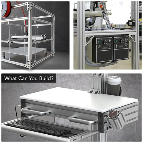 Two Hole Aluminum Inside Corner Gusset L Bracket For 80 To 20 15 Series Extrusion Compatible With T Slot Aluminum Framing