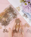 Bike Charms Bulk Set 60 Pieces In Gold Silver Bronze For Jewelry Making DIY Bling Necklaces Bracelets Earrings And Accessories