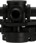 Heavy Duty Hvac Heater Control Valve For Tesla Model X 2016 Through 2021, black plastic with coolant ports and mounting bracket.