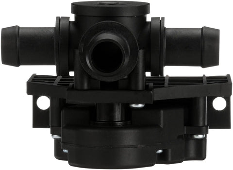 Heavy Duty Hvac Heater Control Valve For Tesla Model X 2016 Through 2021, black plastic with coolant ports and mounting bracket.