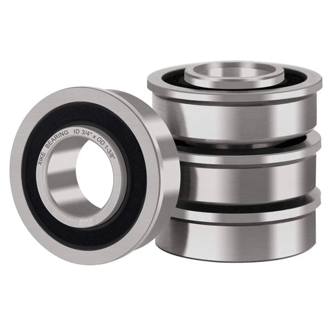Four Pack Precision Bearings Compatible With 532009040 13359 9040H And 5920H, sealed ball bearings with smooth rotation.