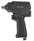 Heavy Duty Pneumatic Air Impact Wrench 1/2 Drive 520Nm Torque Alloy Steel Double Hammer Construction showing handle and connector.