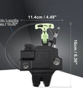 Subaru Legacy And Outback 2010 To 2014 Rear Liftgate Lock Actuator With Cable Replacement Tailgate Latch Assembly Black dimensions