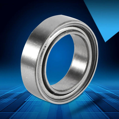 10-Pack Thin Section Double Shielded Ball Bearings Crafted From Premium Steel Built Tough For Tight Squeezes And Keeping Things Smooth With Zero Wobble Daily