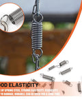 150 Piece Extension Spring Kit in 15 Sizes Stainless Steel Small Springs illustrating elasticity and durability.