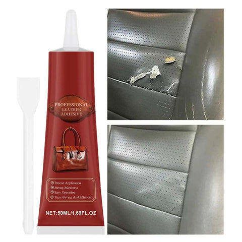 Clear Leather Repair Tape With Strong Flexible Adhesive And Scraper for fixing damaged car seat upholstery