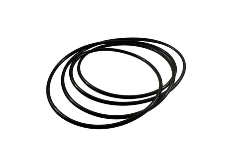 Front Load Washer Bearing And Seal Kit Tub Replacement Stop The Rattle Trap Racket On Lg And Kenmore Machines Restore Those Smooth Swirls With Bulletproof Precision Parts That Banish Wobbles Forever - Set of four black rubber seals.