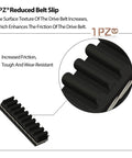 Detailed view of Go Kart Drive Belt 30 Series Replacement Pack Of 3 Replaces Manco 5959 And Comet 203589 for 5HP to 7HP karts surface texture