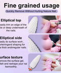 Fantexy 3/32 inch ceramic nail drill bit, white cone tip for acrylic and gel removal in manicures/pedicures.