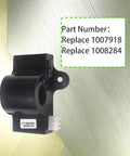 Close-up of Heavy Duty Accelerator Hall Effect Throttle Sensor with circuit board, replacing OEM 1007918 and 1008284.
