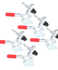 Five-piece set of Quick Release Vertical Toggle Clamp With 30Kg Clamping Force For Welding And Assembly, ergonomic handle, metal clamps.