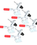 Super Cool Vertical Quick Release Clamp With Epic 30kg Grip For Welding And Heavy Duty Mechanical Work That Locks Tight And Keeps Jobs Secure No Slippage Allowed - pack of 5 clamps.
