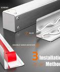 Built Tough 304 Stainless Steel Wall Corner Guards 2X2X48 Inch Metal Edge Protectors 10 Pack showing 3 installation methods.