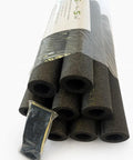 Adjustable Size Tubular Pipe Insulation Slit-To-Size 8 Sticks 18 Inch for Hot and Cold Piping, packaged view