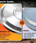Comparison of Heavy Duty 19.5 Inch Fire Pit Lid For Bonfire Smokeless Firepit Fits Solo Stove Bonfire 1.0 And 2.0 to others
