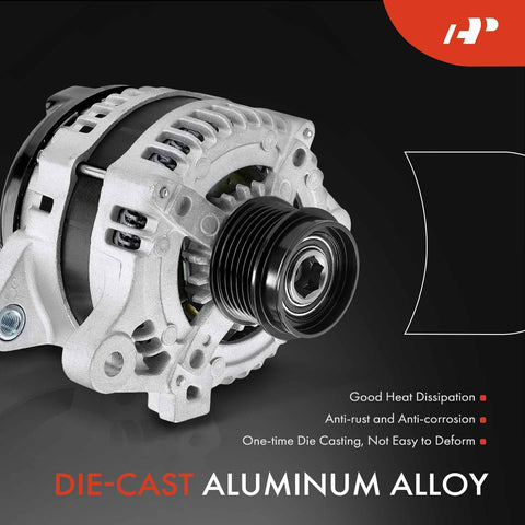 Reliable 12V 100A Direct Fit Alternator For Toyota Corolla 2009 2011 Matrix 2009 2010 Pontiac Vibe 2009 2010 Scion xD 2008 2014 L4 1.8L