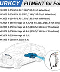 Drop-In Electric Fuel Pump Assembly With Sending Unit For Ford F-150 1999-2003 4.2L 4.6L 5.4L F-150 Heritage 2004 And F-250 1999 With Level Sensor Kits Replacement E2237S diagram with compatible models and parts illustration