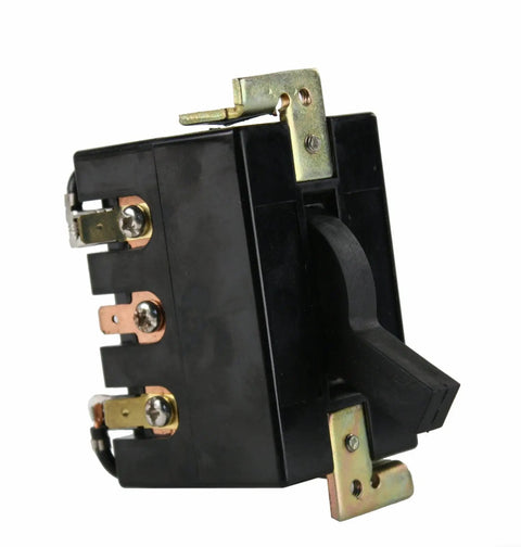 Side view of E1417 Forward Reverse Switch Replacement for Pipe Threader Ridgid 300 535 Series Machines and Steel Dragon Tools