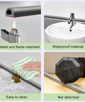 Features of Peel And Stick Wall Cord Cover And Raceway For TV Mounts Extra Long Cable Concealer, showing durability and material.