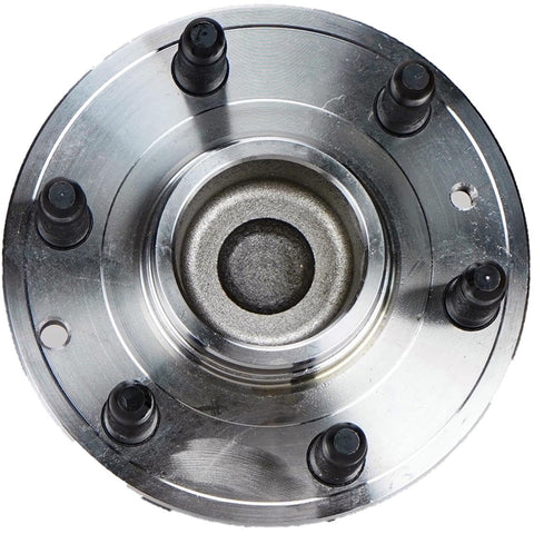 Top view of Front Wheel Bearing Hub Assembly For Chevrolet Colorado 2015 To 2019 And GMC Canyon 2015 To 2019 Replacement Wheel Bearing