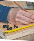 Dowel Jig Kit 8 Piece Set For Woodworking Pro Grade Portable Dowel Pins Center Transfer Plugs Taper Jig And Slot Dowel Tools For Precise Tenon Drilling DIY Carpentry And Furniture Making Essentials used to mark holes on wood