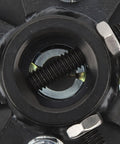 Close-up of Bulletproof Steel Steering Coupler Joint featuring 1 Inch DD Connection and precise 36 splines for manual power steering.