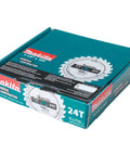 Box of 7 1/4 Inch 24 Tooth Carbide Tipped Circular Saw Blade With ATAF Tooth Design For Precision Framing And General Purpose Cuts