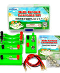 Electricity Circuit Learning Kit For Science Study Featuring Series And Parallel Circuits Kid Friendly Hands On Physics Experiments