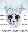 Waterproof remote control for Mini Remote Control Boat 360 Degree Rotating RC Boat With 2 4 GHz Operation Built In Rechargeable Battery