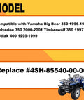 Must Have All In One Ignition Coil CDI Box And Spark Plug Set For ATV Yamaha Big Bear 350 1996 1999 Replacement Parts Compatibility Chart