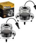 Rear Wheel Bearing Hub Assembly 2X 512358 Direct Fit Bolt On For Saturn Vue 2008 To 2009, Chevy Equinox 2007 To 2009, 5 Lug