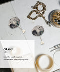 5-Piece SL68 Quartz Watch Movement Replacement Kit for DIY Watch Repair Pros, compact parts on a workbench with tools