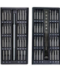 Heavy Duty 63 In 1 Precision Screwdriver Set With Magnetic Bits For Phone Repair Including Torx And Hex Heads Built To Last A Lifetime, black case