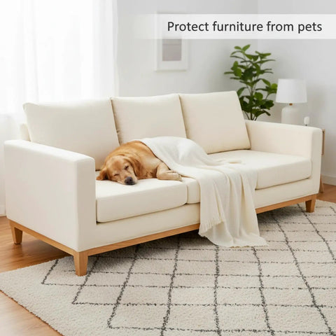 Set Of 4 Stretch Cushion Covers For Patio Couch Cushions Elastic Slipcovers Fit Most Sofa Cushions And Seat Chairs Washable