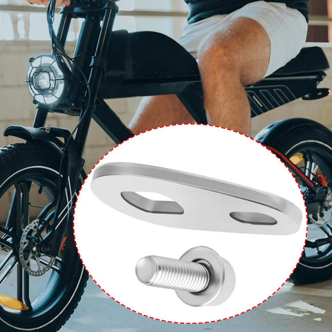 Two Pack E Bike Torque Arm 12x10mm 304 Stainless Steel Dip For Motor And Frame, Durable Steel Construction For Stable Torque Transfer, Fits Most Electric Bikes, Easy Install, Long Lasting Performance