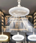 No Fuss Silent Ceiling Fan Light Socket Kit With Remote Control Screw In E27 LED Bulb Socket for Ceiling Fans in Closet